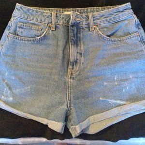 Forever 21 High Waist Jean Shorts